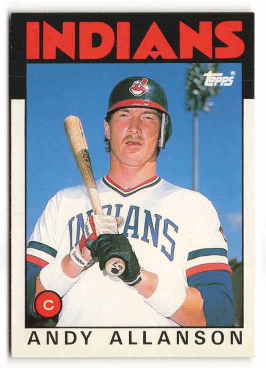 1986 Topps Traded #001T Andy Allanson XRC