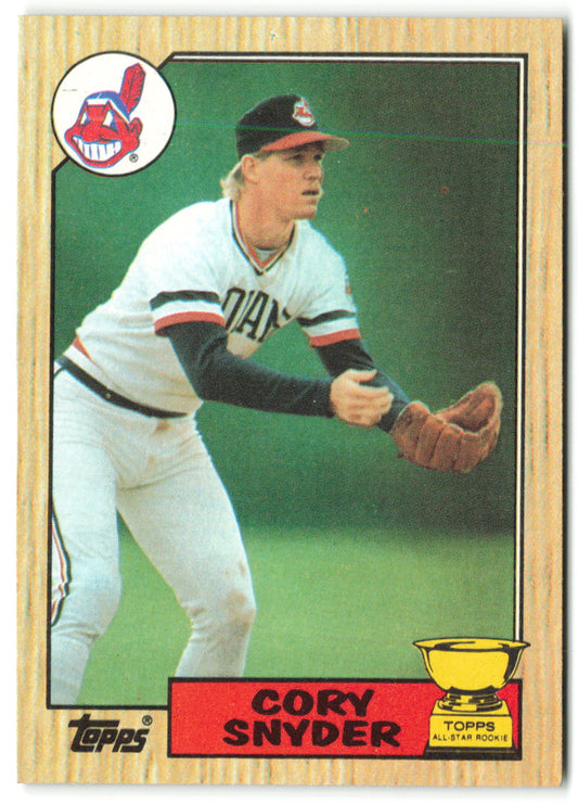 1987 Topps #192 Cory Snyder