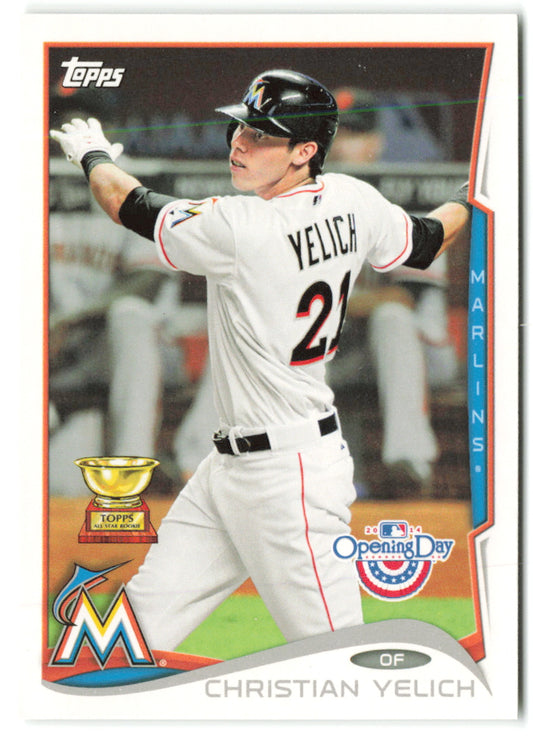 2014 Topps Opening Day #054 Christian Yelich