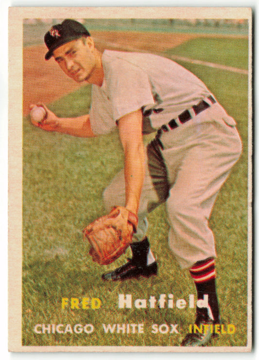 1957 Topps #278 Fred Hatfield