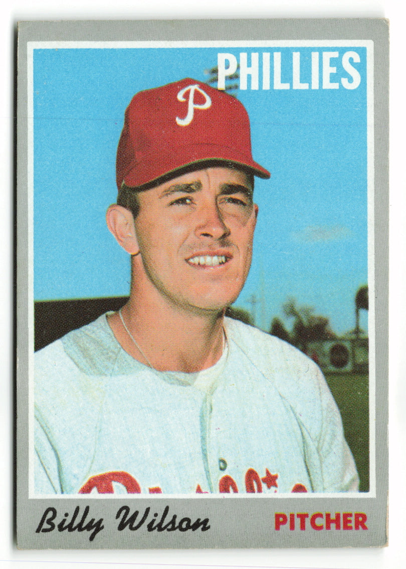 1970 Topps #028 Billy Wilson