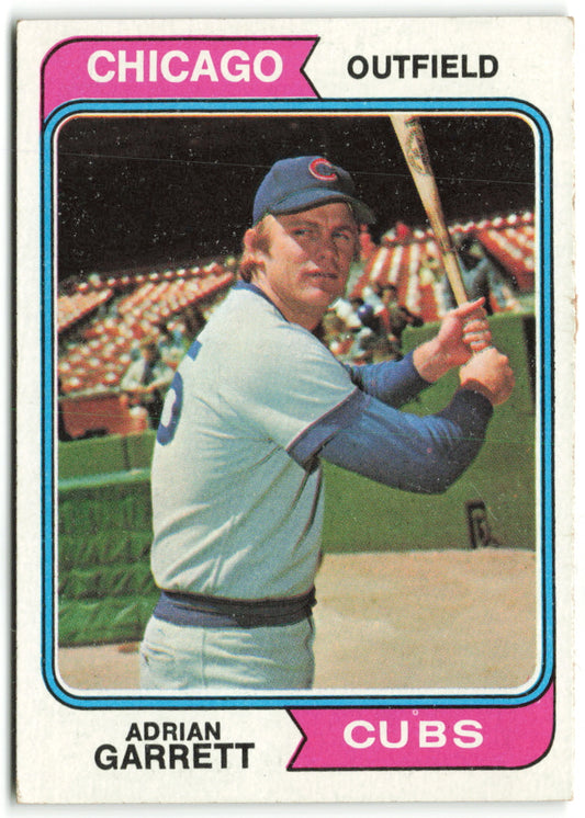 1974 Topps #656 Adrian Garrett