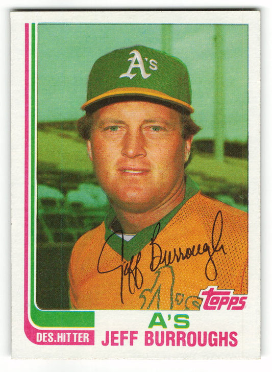 1982 Topps Traded #014T Jeff Burroughs