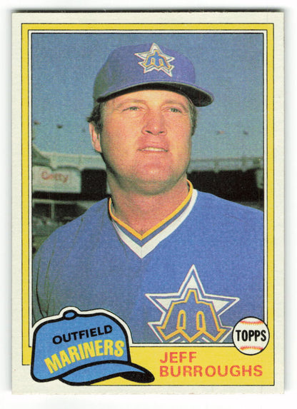 1981 Topps #745 Jeff Burroughs