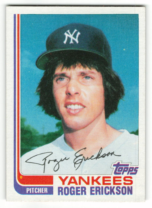 1982 Topps Traded #030T Roger Erickson