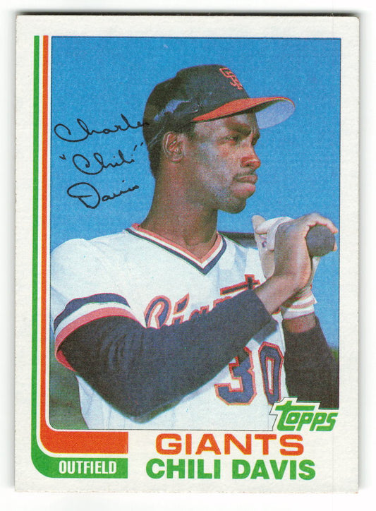 1982 Topps Traded #023T Chili Davis