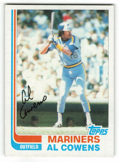 1982 Topps Traded #022T Al Cowens