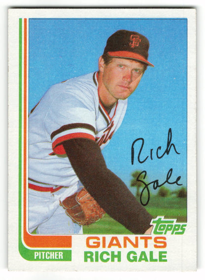 1982 Topps Traded #038T Rich Gale