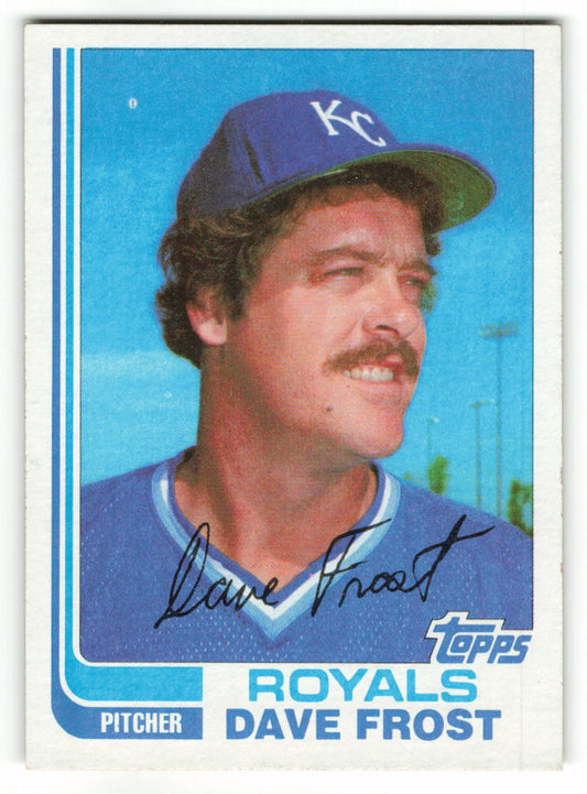 1982 Topps Traded #037T Dave Frost