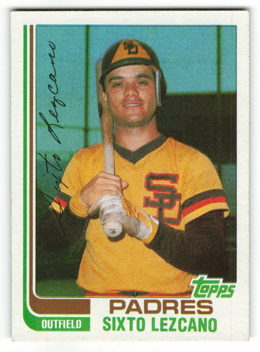 1982 Topps Traded #063T Sixto Lezcano