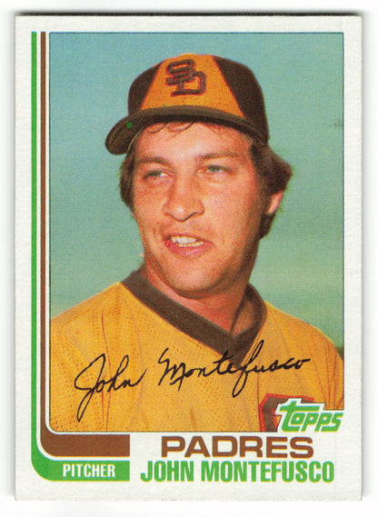 1982 Topps Traded #074T John Montefusco