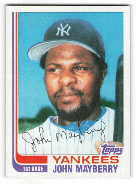 1982 Topps Traded #067T John Mayberry