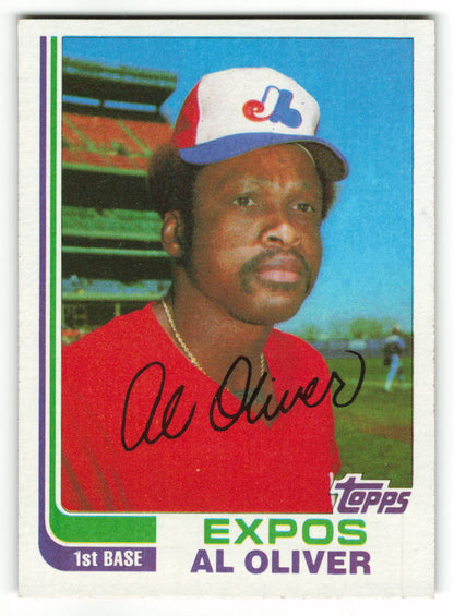 1982 Topps Traded #083T Al Oliver