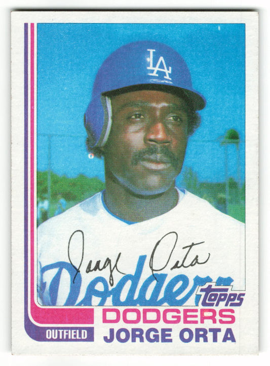 1982 Topps Traded #084T Jorge Orta