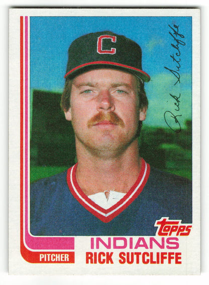 1982 Topps Traded #116T Rick Sutcliffe