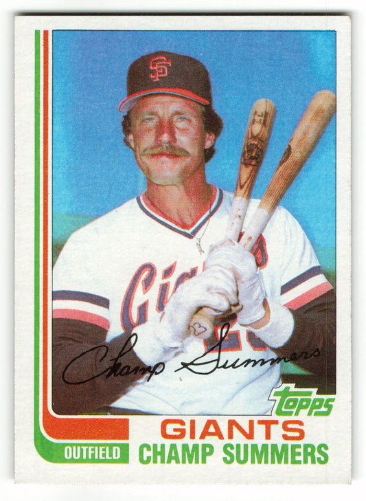 1982 Topps Traded #115T Champ Summers