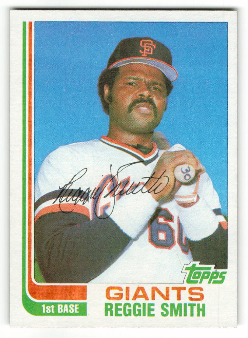 1982 Topps Traded #110T Reggie Smith