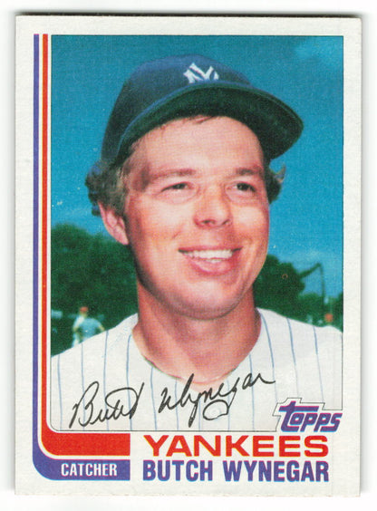 1982 Topps Traded #131T Butch Wynegar