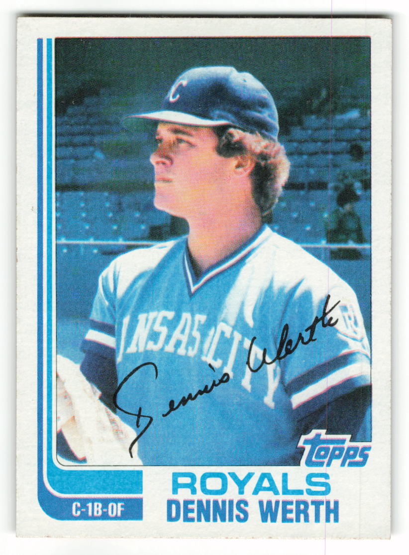 1982 Topps Traded #126T Dennis Werth