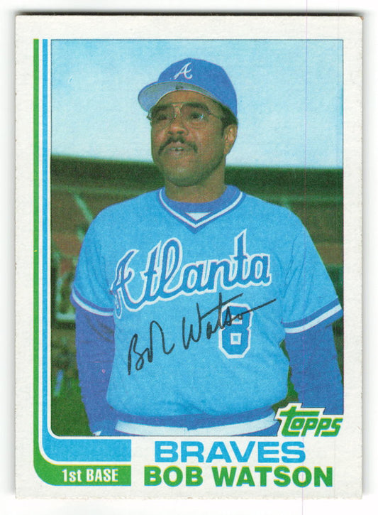 1982 Topps Traded #125T Bob Watson