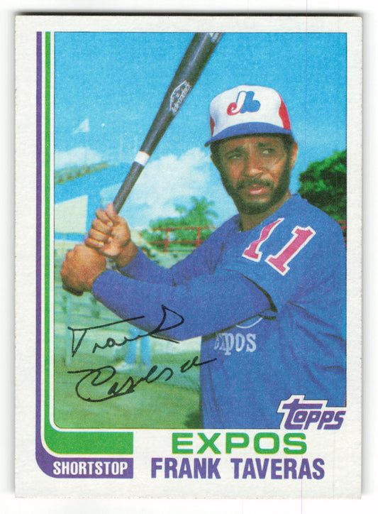 1982 Topps Traded #118T Frank Taveras