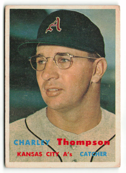 1957 Topps #142 Tim Thompson