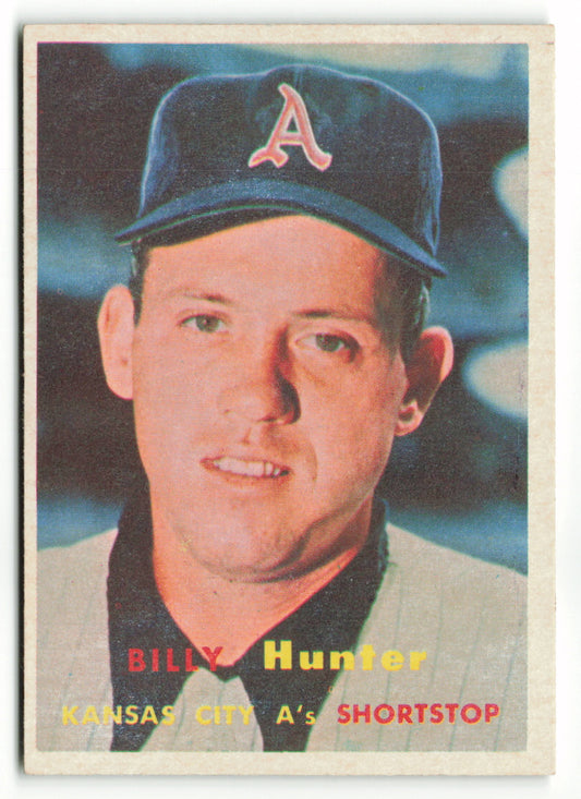 1957 Topps #207 Billy Hunter