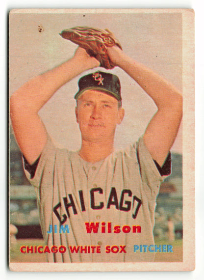 1957 Topps #330 Jim Wilson