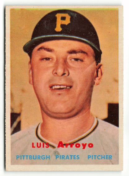 1957 Topps #394 Luis Arroyo