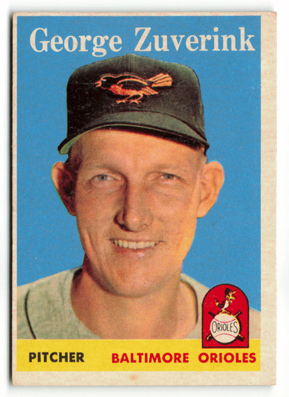 1958 Topps #006 George Zuverink