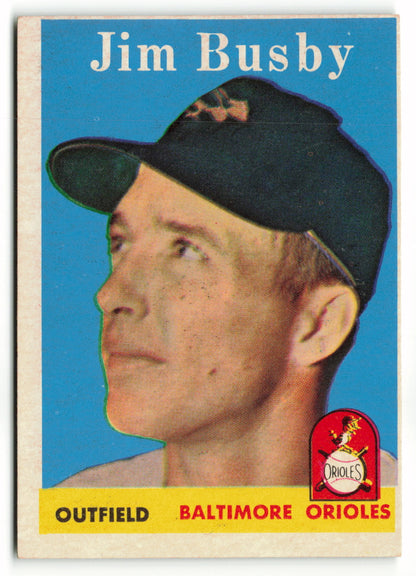 1958 Topps #208 Jim Busby