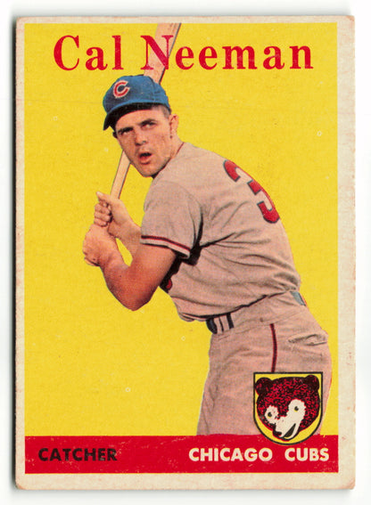 1958 Topps #033a Cal Neeman