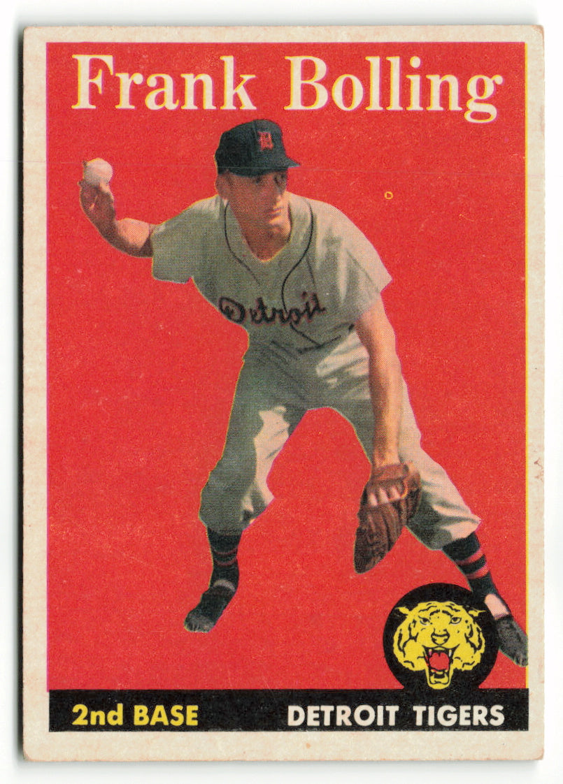 1958 Topps #095 Frank Bolling