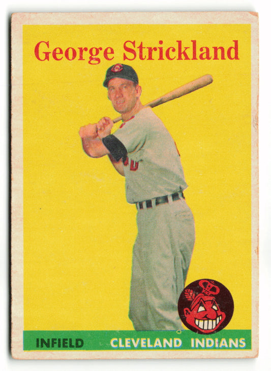 1958 Topps #102 George Strickland