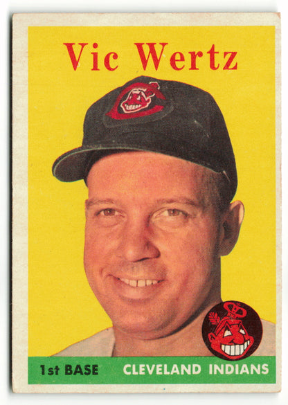 1958 Topps #170 Vic Wertz