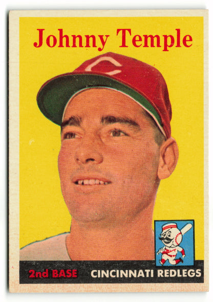 1958 Topps #205 Johnny Temple