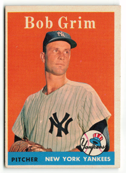 1958 Topps #224 Bob Grim