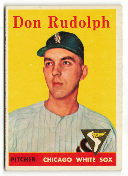 1958 Topps #347 Don Rudolph RC