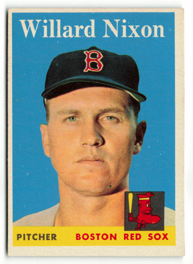 1958 Topps #395 Willard Nixon