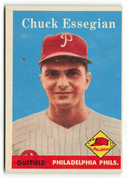 1958 Topps #460 Chuck Essegian RC