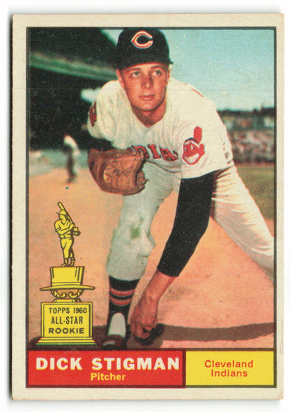 1961 Topps #077 Dick Stigman