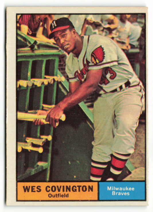 1961 Topps #298 Wes Covington