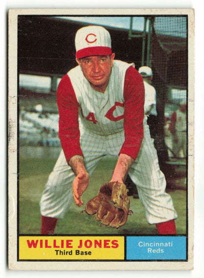 1961 Topps #497 Willie Jones