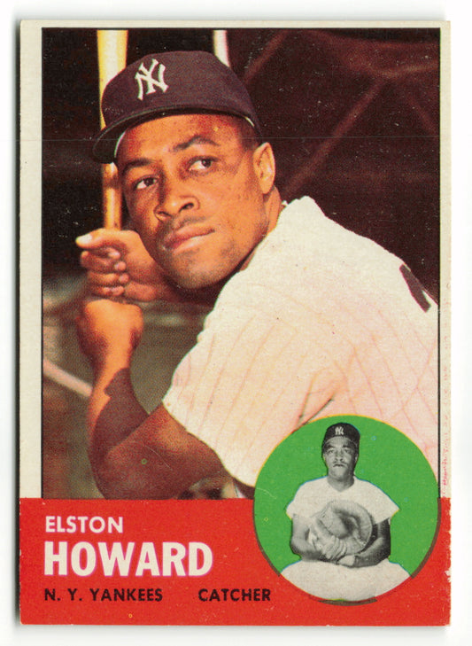 1963 Topps #060 Elston Howard