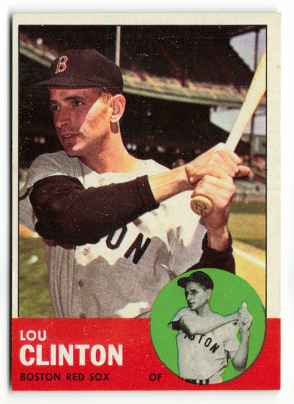 1963 Topps #096 Lou Clinton