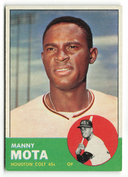 1963 Topps #141 Manny Mota