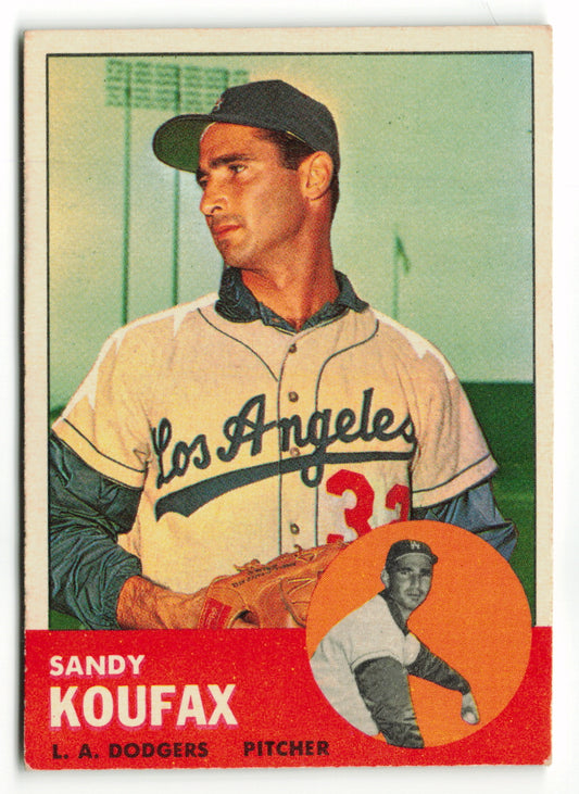 1963 Topps #210 Sandy Koufax