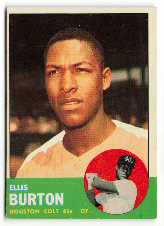 1963 Topps #262 Ellis Burton