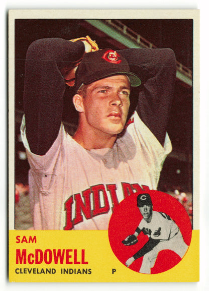 1963 Topps #317 Sam McDowell