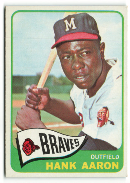 1965 Topps #170 Hank Aaron